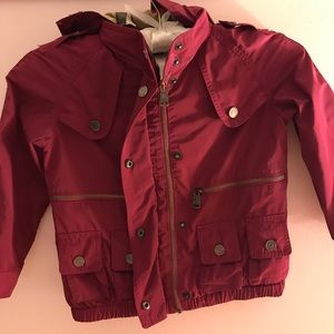 Burberry rain jacket